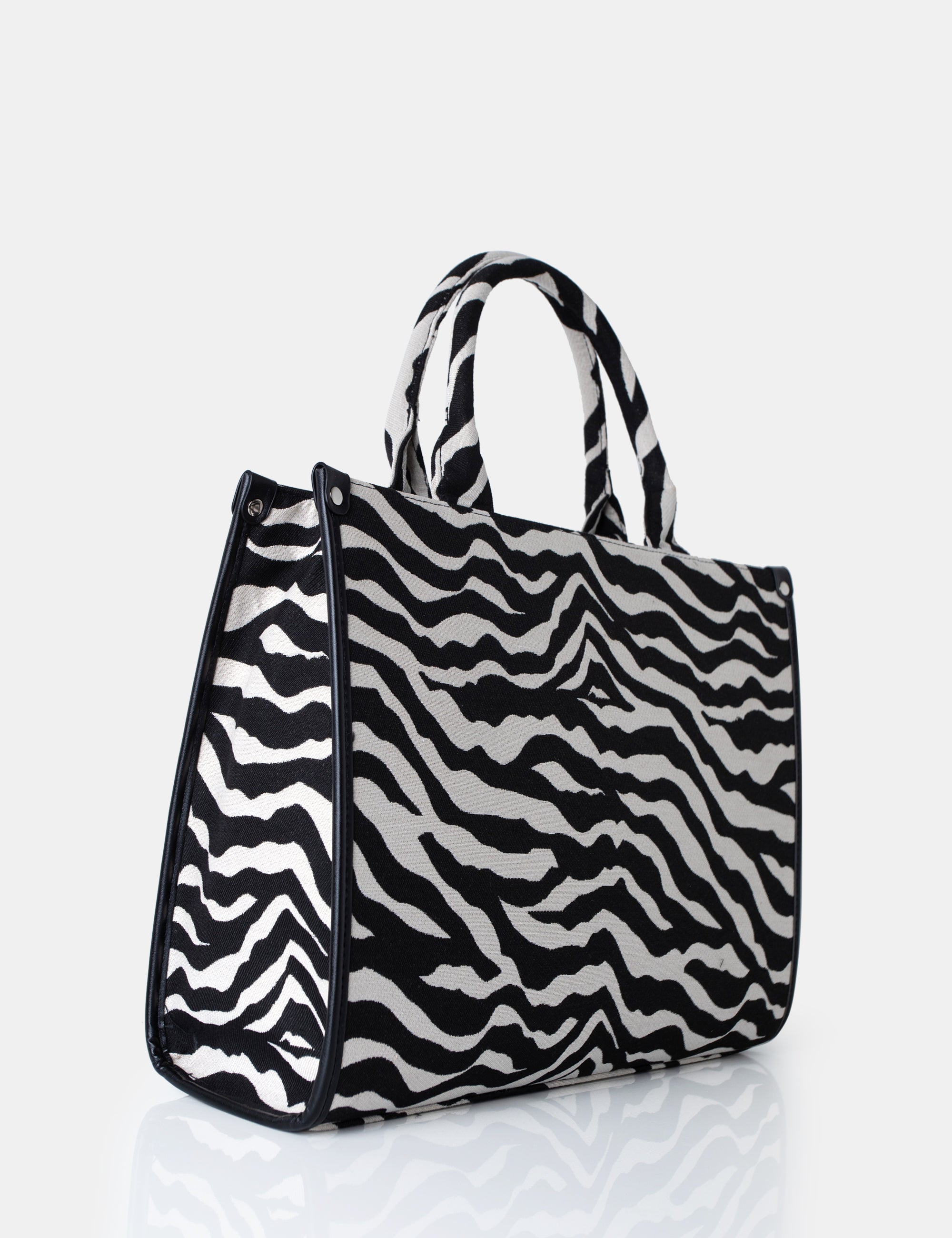 Zebra print bag sale