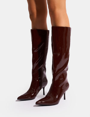 Pointed toe riding boots hotsell