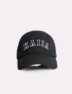 Kaiia Logo Cap Black