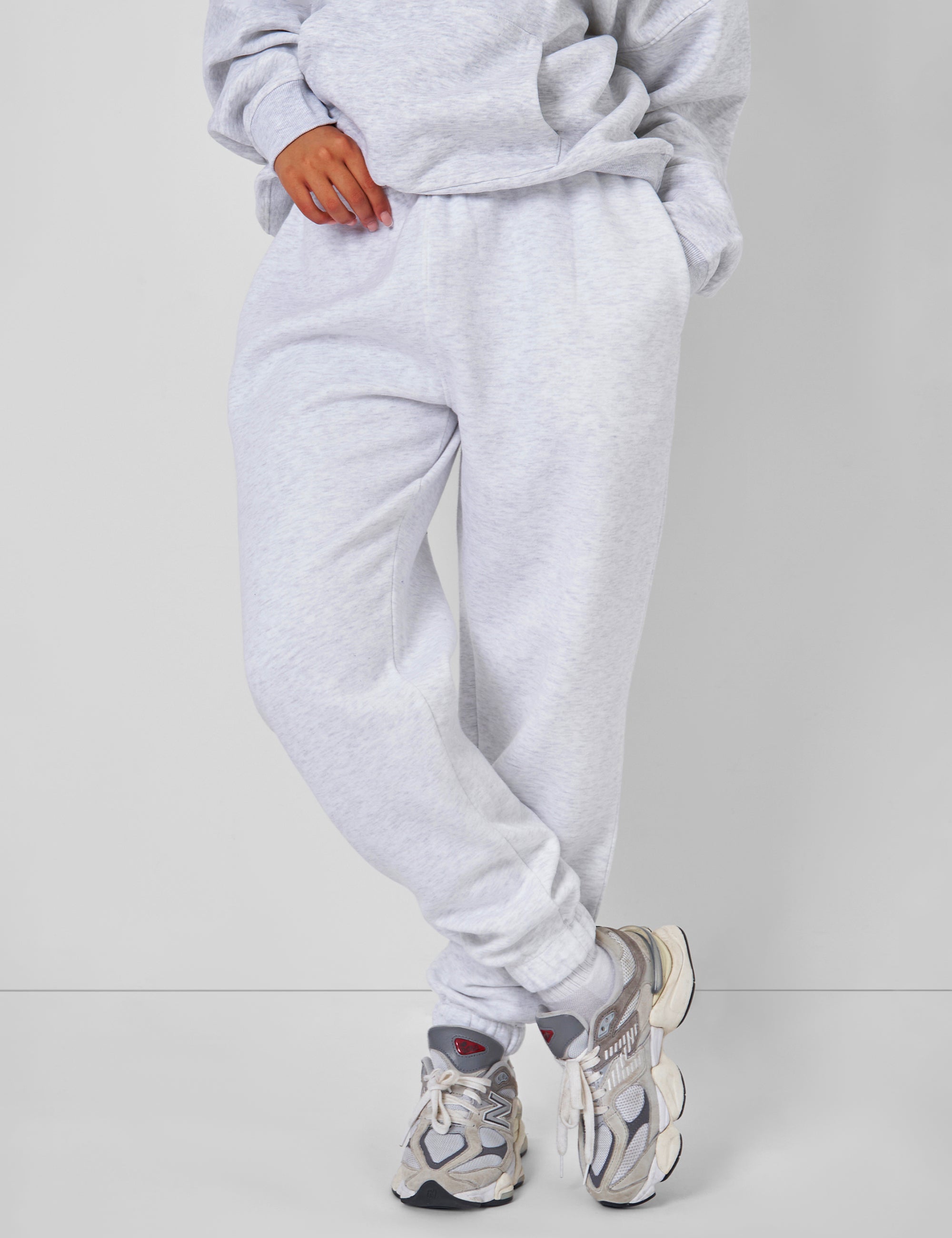 Womens grey hot sale marl joggers