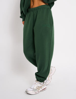 Kaiia Cuffed Joggers Forest Green