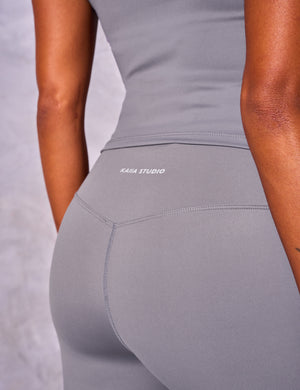 Kaiia Sculpt Yoga Pants Slate Grey