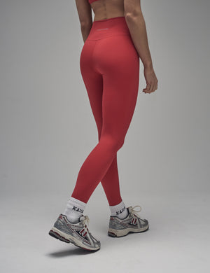 Kaiia Sculpt Leggings Red