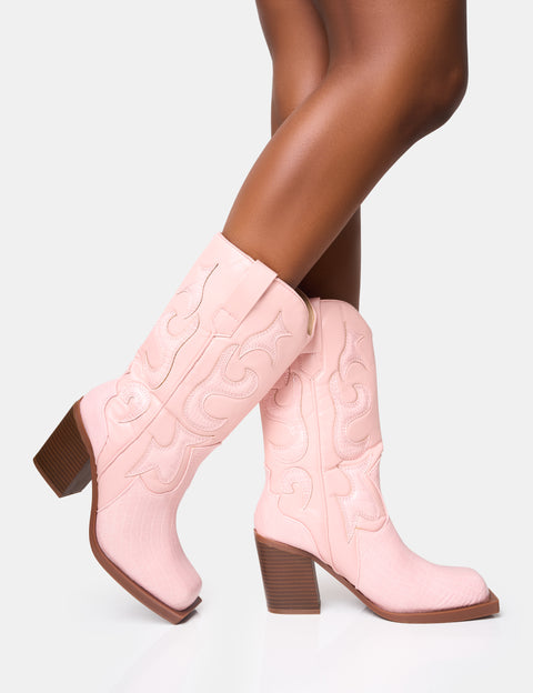 Pink Boots