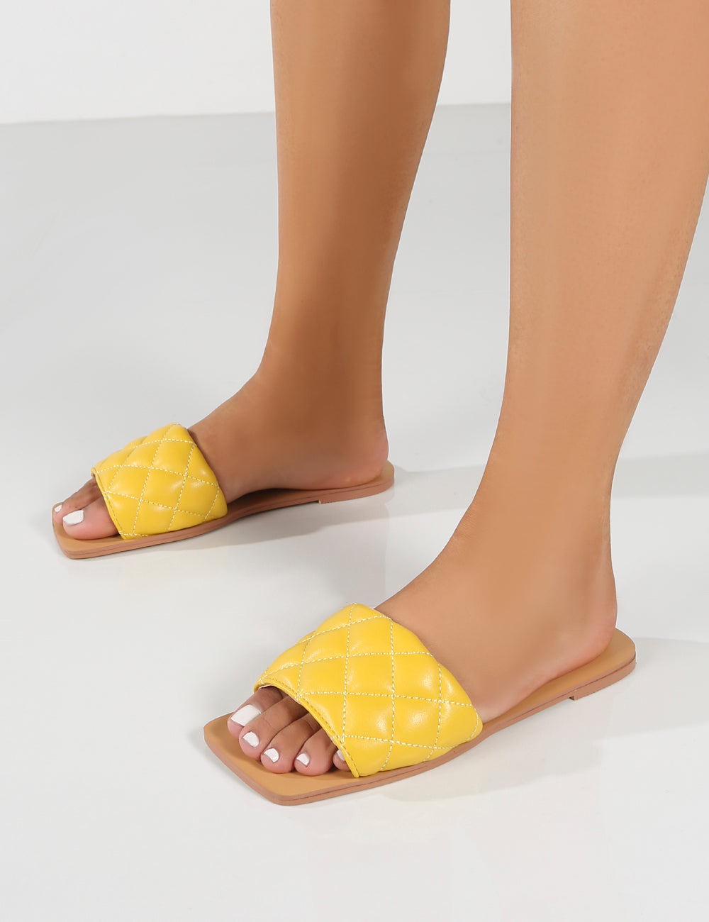 Mustard sliders hot sale shoes