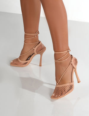 Wrap 2024 heels nude